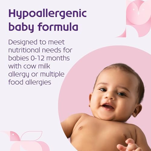 Side view of Neocate hypoallergenic baby formula container