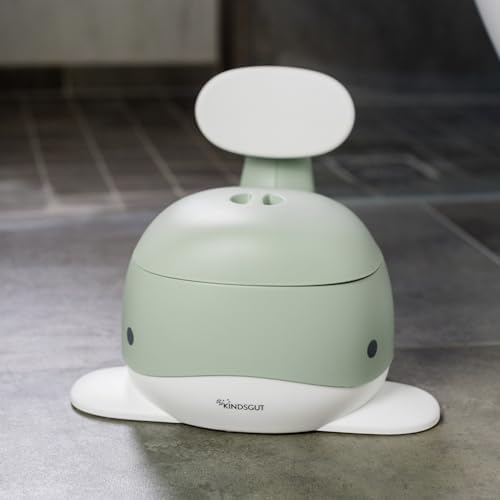 Side profile of Kindsgut whale design potty for toddlers