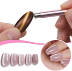 Professional cat eye nail art magnet tool on white background