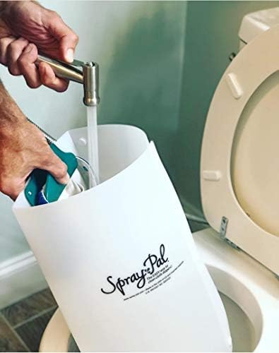Ergonomic handle and trigger of the Spray Pal diaper sprayer