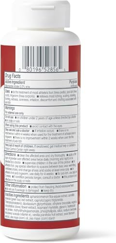 Medline antifungal powder for athlete's foot treatment and itch relief.
