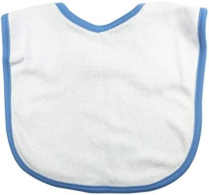 Close up of soft polyester fabric texture on Granbey dog print bib.
