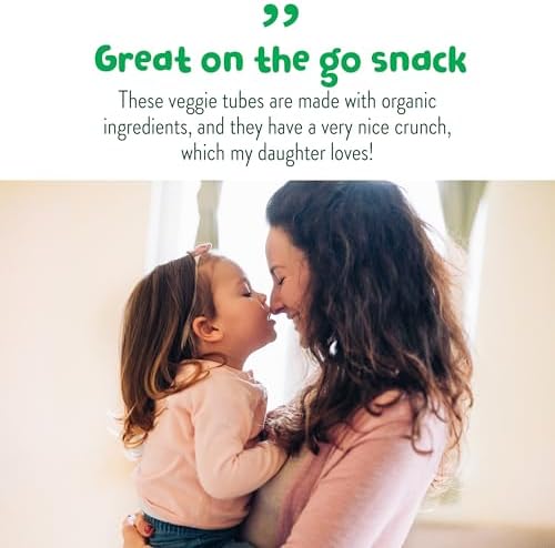 Little Bellies toddler snacks inside the packaging highlighting the crunchy puffed texture