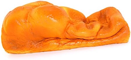 Authentic colossal polyurethane foam bakery toy showing realistic texture