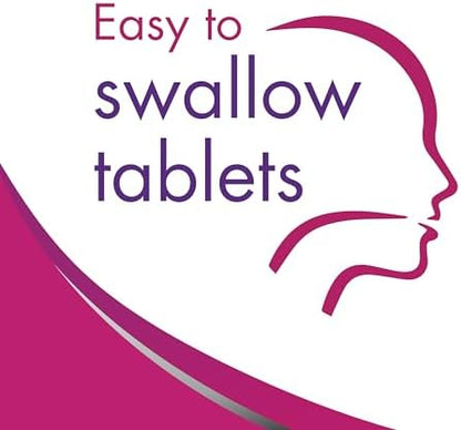 Slow Fe slow release iron pills packaging highlighting the gentle on stomach delivery mechanism directions