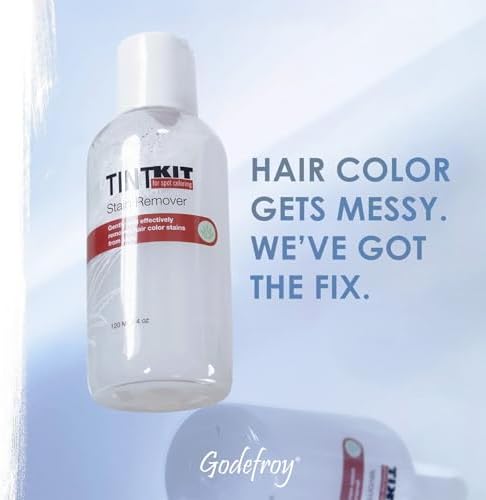 Godefroy hair dye remover squeeze bottle for cleaning hairline tint residue