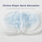 Yesito 20 count chicken diaper pads box packaging