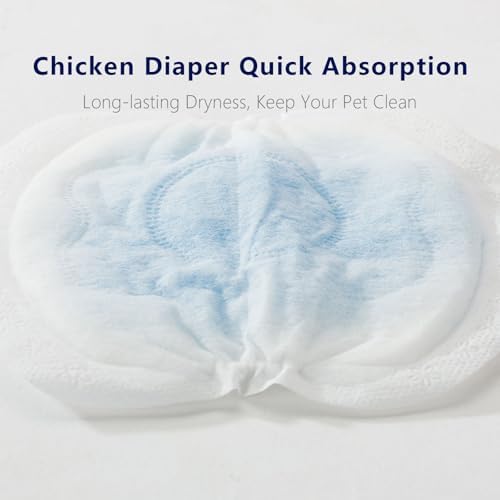 Yesito 20 count chicken diaper pads box packaging