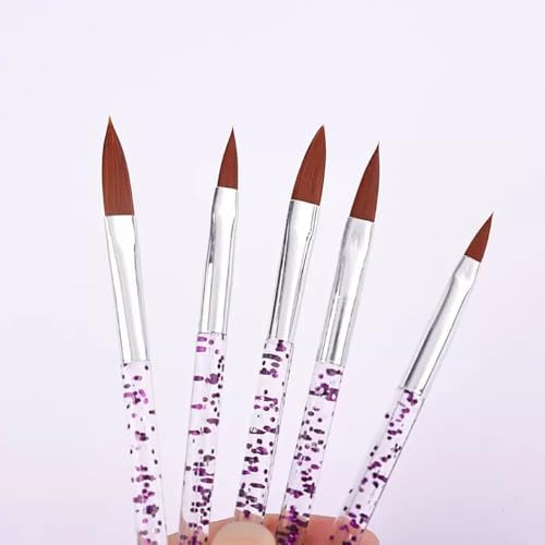 Full nail art tool kit set arranged for display