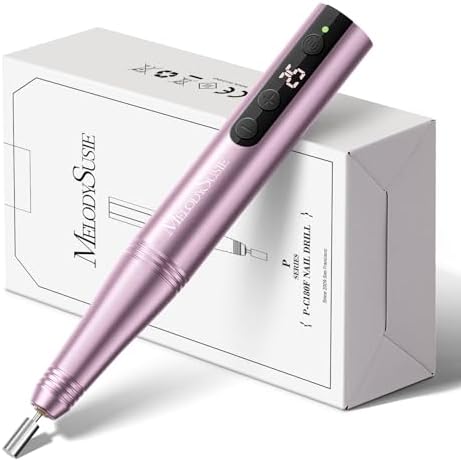 MelodySusie cordless nail file pen-shaped design