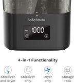 Baby Brezza SuperQuick sterilizer drying cycle in progress