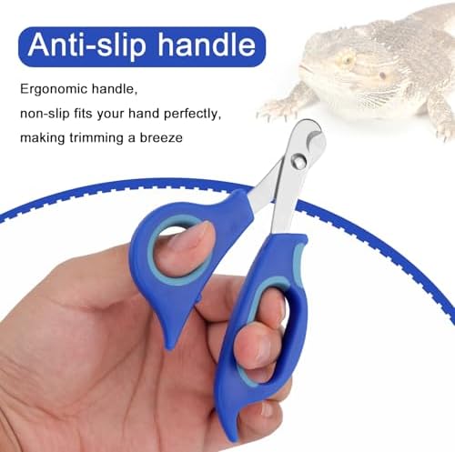 Stainless steel lizard toe nail cutter with precise angled edges