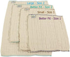 Osocozy organic cotton diapers packaged 6 pack label view