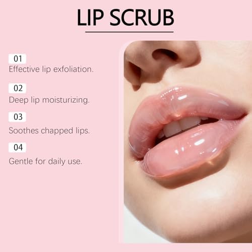Dhgate raspberry lip scrub packaging side view