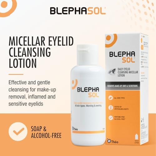 Thea Blephasol micellar eye hygiene solution side profile