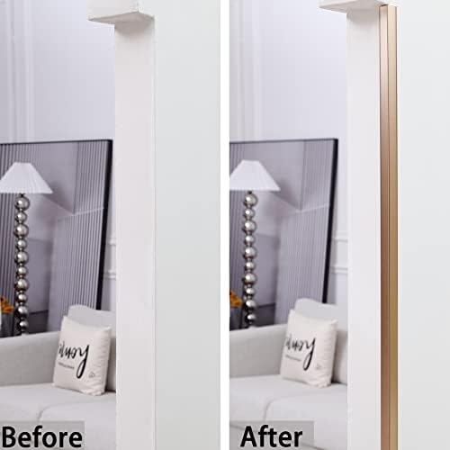 Peel and stick adhesive backing on Trimold corner strip