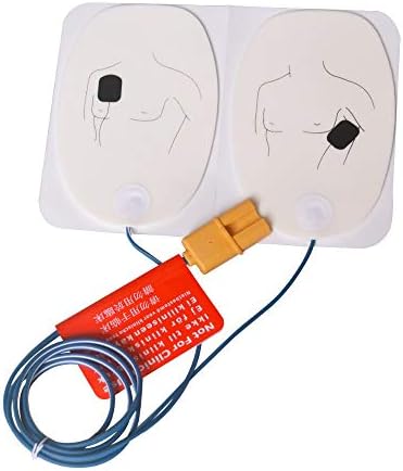 Two pairs of KOMWELL non-clinical electrode pads for student practice.