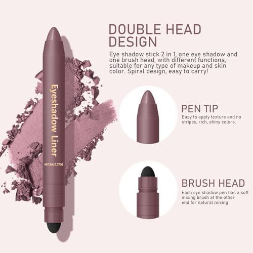 Twist-up design of the Perfect Color 2-in-1 eye stick