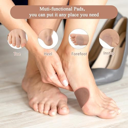Waterproof soft cotton moleskin patches for foot friction reduction