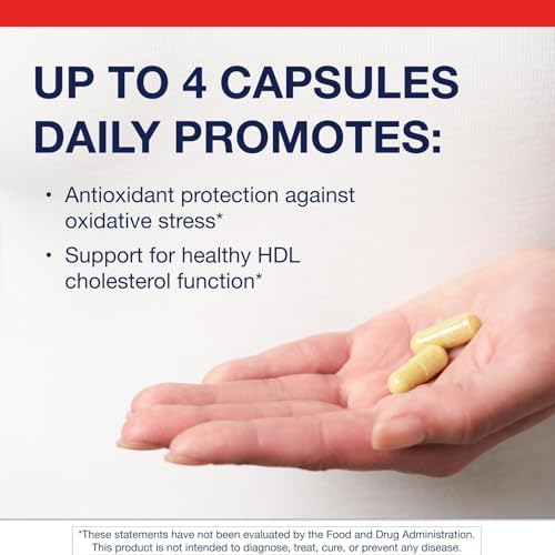 Metagenics CardioLux HDL imported cholesterol support supplement showing side packaging details.