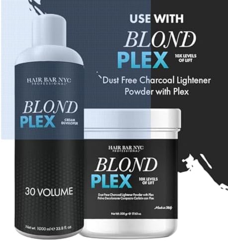 Hair Bar Nyc 30 Volume professional violet developer bottle