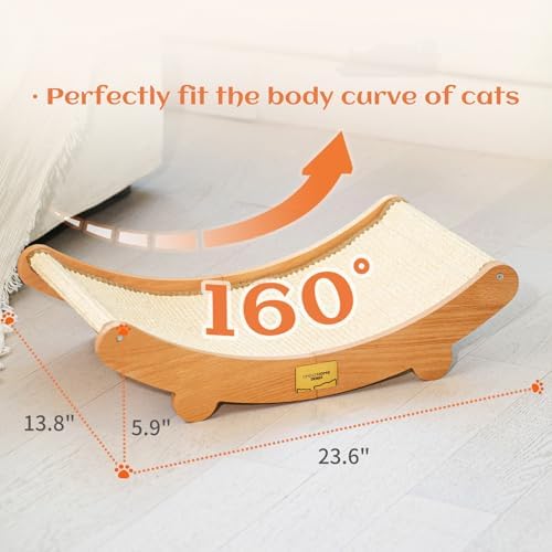 CHEERHOME PETS cat furniture showing the heavy-duty European imported beech wood frame joints.