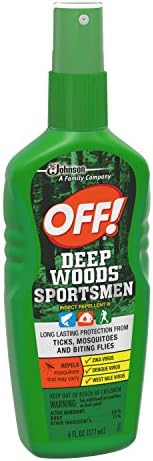 OFF! heavy duty DEET bug spray for outdoor mosquito protection