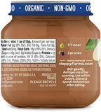 Clearly Crafted Stage 2 organic pear and prune puree jar