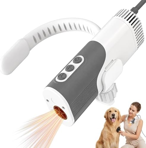 Petnf pet hair dryer showing 110,000 RPM motor vents