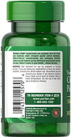 Puritan's Pride yeast free dietary supplement side profile