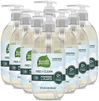 Seventh Generation unscented hand wash pump dispenser close-up