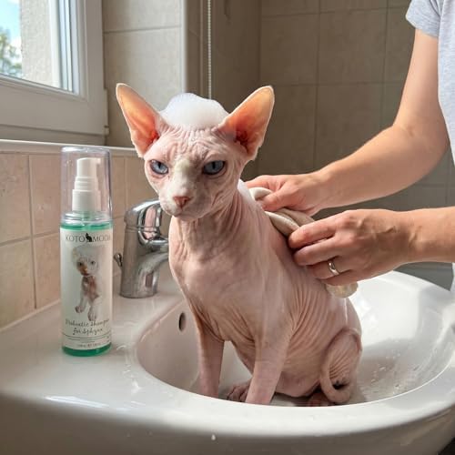 Kotomoda live culture probiotic shampoo for short hair cats