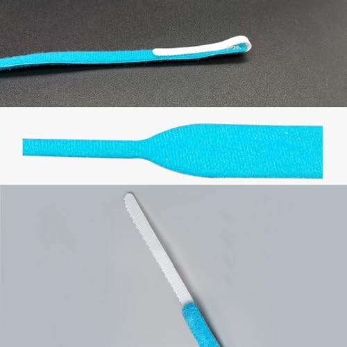 Full length view of the 62 centimeter universal adjustable tracheotomy tube holder.