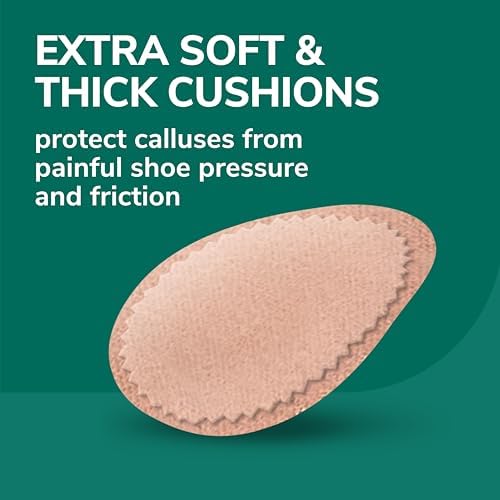 Close up of medicated disc application for targeted callus removal