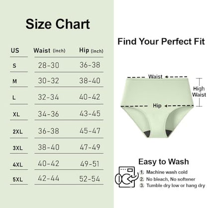Battewa cotton spandex incontinence briefs for bladder leaks