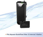 Aqueon replacement filter cartridges installed layout