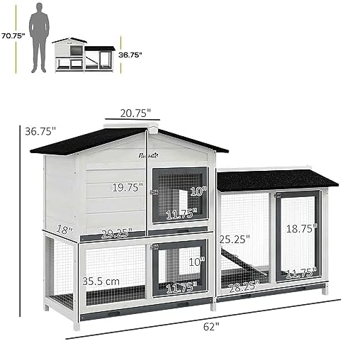 PawHut outdoor pet enclosure full setup