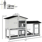 PawHut outdoor pet enclosure full setup