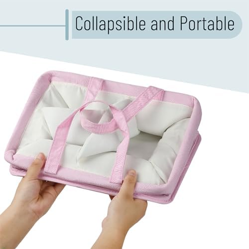 Mr. Pen pink nursery organizer side profile