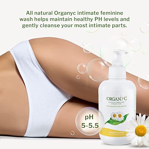 Dermatologically tested sulfate free intimate cleanser label showing ingredients