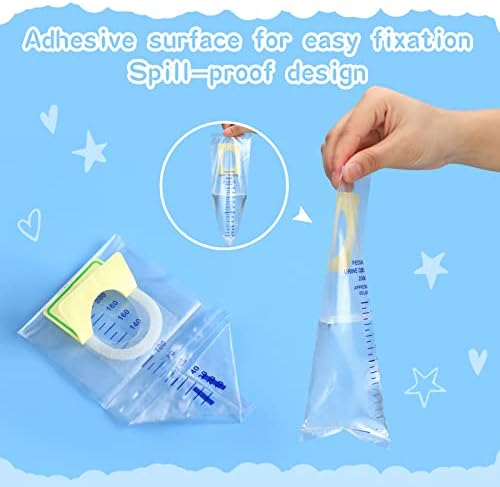 Sosation 20 piece pack of disposable infant pee bags for urine sampling