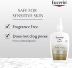 Daily face lotion with broad spectrum sun protection suitable under makeup