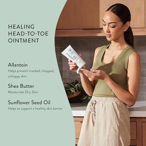 Authentic imported USA skincare balm with allantoin and shea butter ingredients