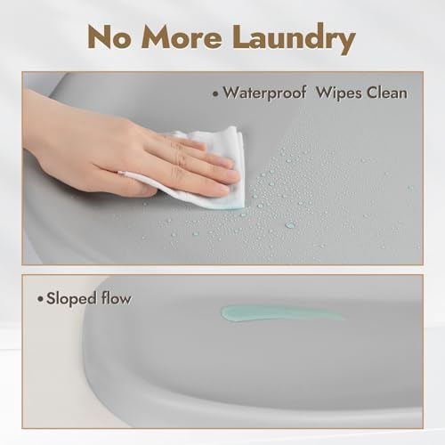 Papablic baby changing pad with safety strap attached