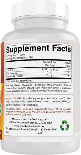 Full product packaging view of Best Naturals health support supplement