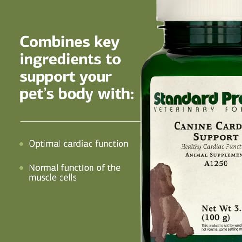 Authentic Standard Process canine cardiovascular support supplement for dogs