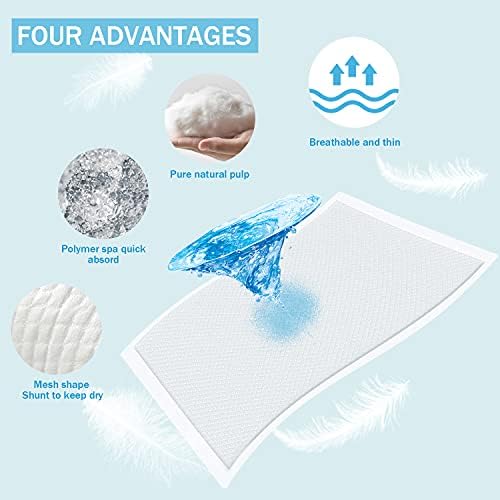 Sundee changing pad stack of 50 pack packaging details