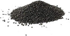 Hewnda black soil granules close up texture
