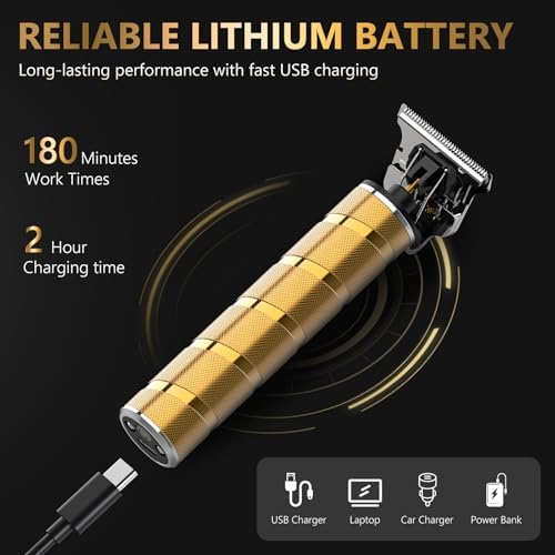 Ufree professional trimmer showing Type-C USB charging port