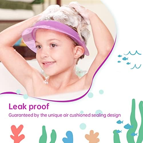 Kair purple shower water guard side profile